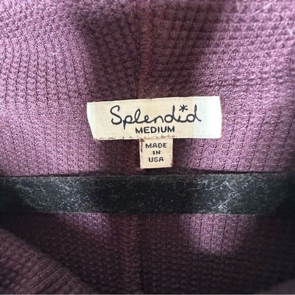 Splendid Cowl Neck Tunic Lightweight Sweater Medium - Picture 4 of 7